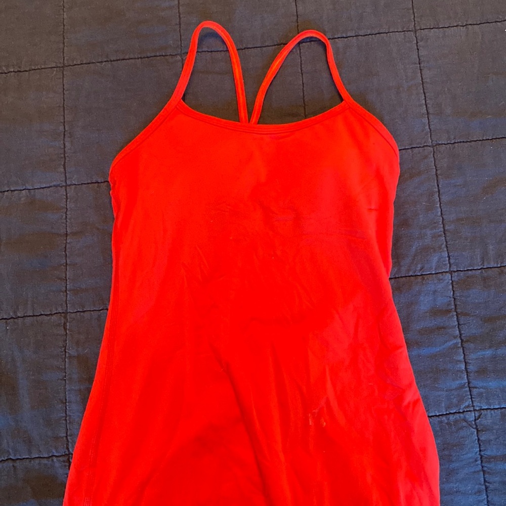 Lululemon Size 4 Power Y Tank